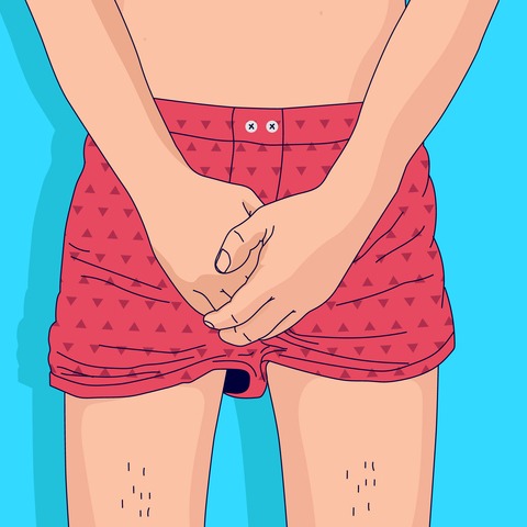 Illustrazione grafica per Disfunzione erettile
